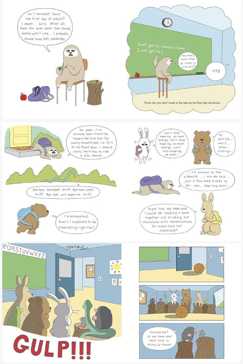FIRST DAY CRITTER JITTERS by Jory John & Liz Climo