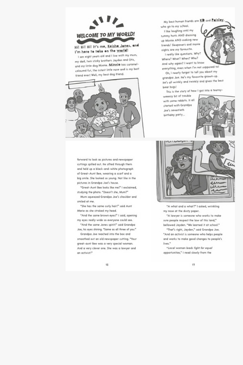 KEISHA JONES TAKES ON THE WORLD by Natalie Denny