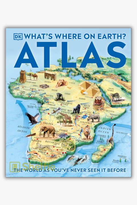WHAT'S WHERE ON EARTH? ATLAS by Chris Hawkes