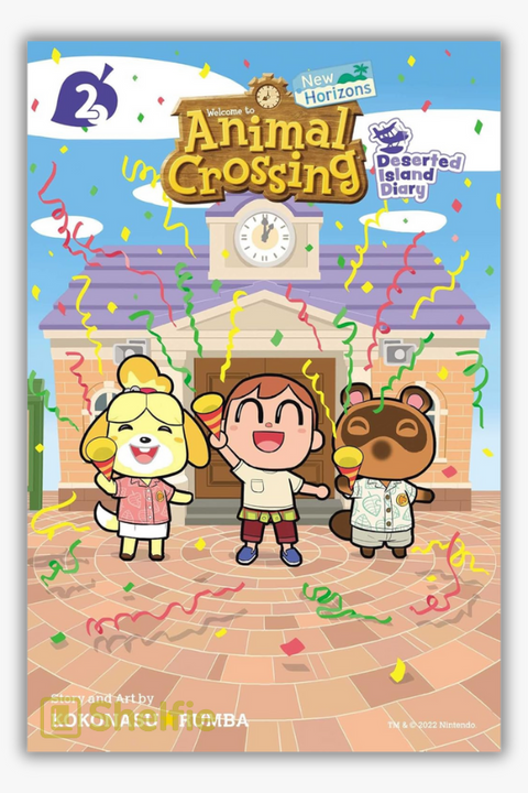 ANIMAL CROSSING (NEW HORIZONS): DESERTED ISLAND DIARY VOL. 2 by Kokonasu Rumba