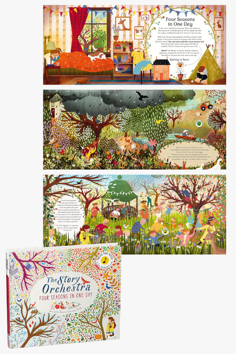 THE STORY ORCHESTRA: FOUR SEASONS IN ONE DAY by Katy Cotton