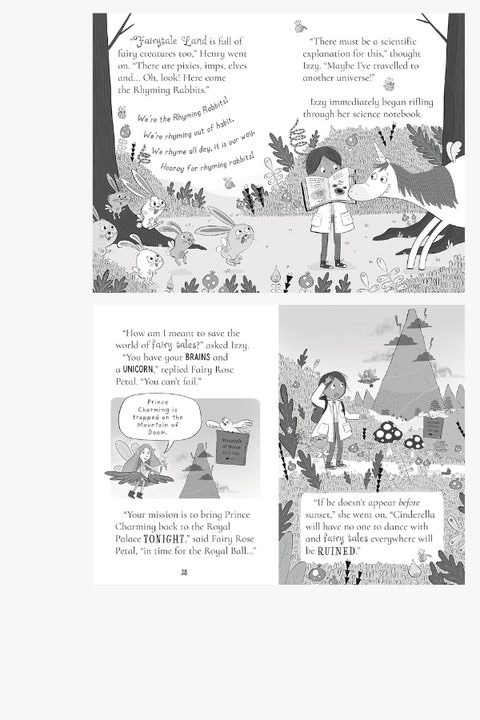 IZZY AND THE UNEXPECTED UNICORN by Zanna Davidson