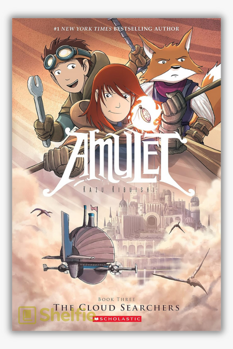 AMULET #3: THE CLOUD SEARCHERS by Kazu Kibuishi