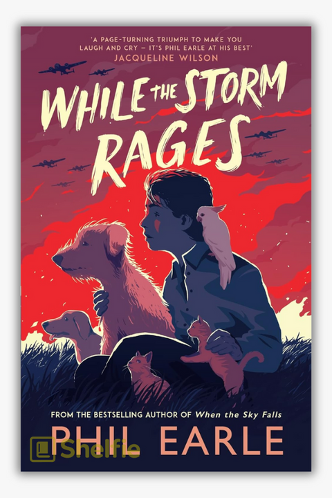 WHILE THE STORM RAGES by Phil Earle