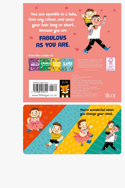 YOU'RE FABULOUS AS YOU ARE by Sophie Beer