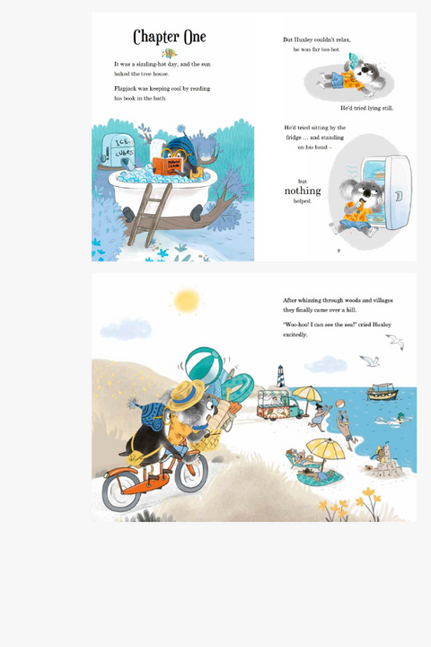 HUXLEY & FLAPJACK: TROUBLE AT SEA by Alan MacDonald