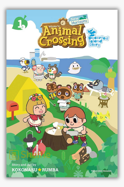 ANIMAL CROSSING: NEW HORIZONS, VOL. 1: DESERT ISLAND DIARY: VOL. 1 by Kokonasu Rumba