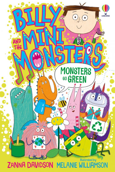 MONSTERS GO GREEN by Zanna Davidson