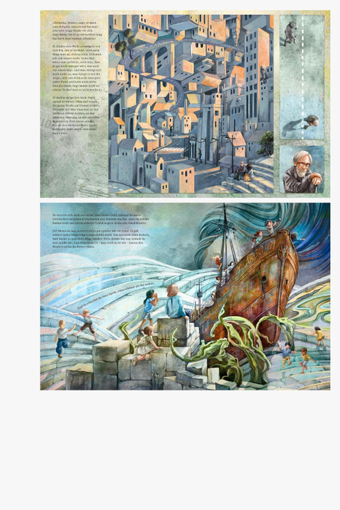 MOMO (EIN BILDERBUCH) von Michael Ende