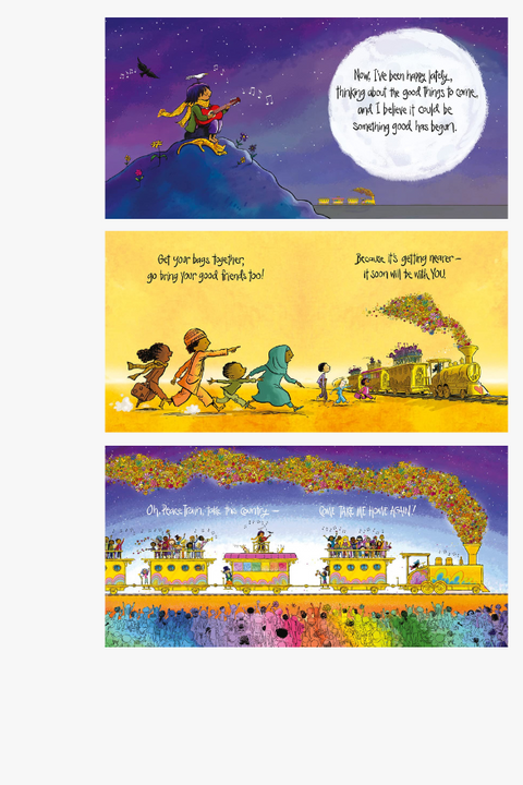 PEACE TRAIN by Cat Stevens & Peter H. Reynolds