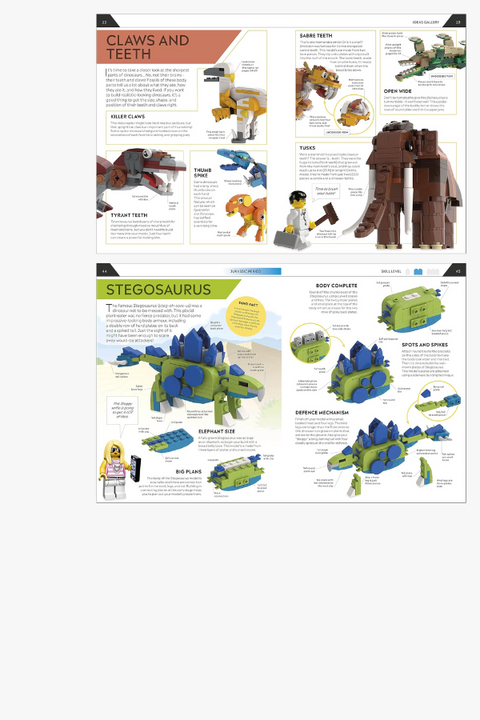HOW TO BUILD LEGO: DINOSAURS by Hannah Dolan