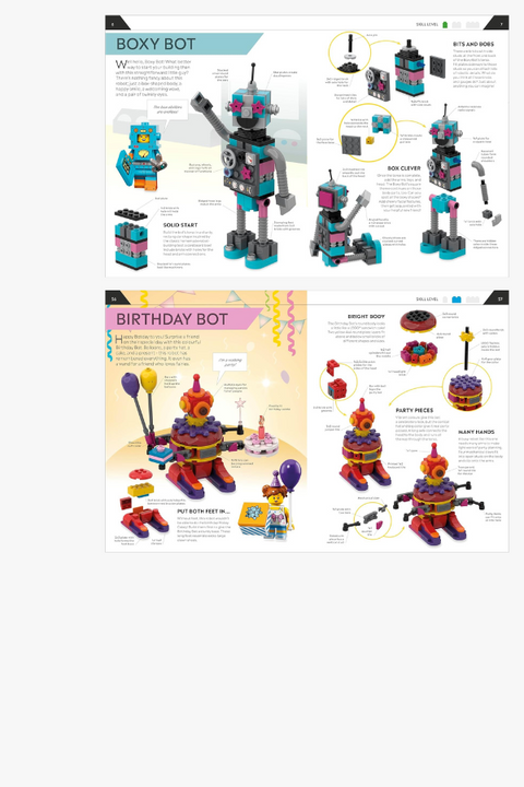 HOW TO BUILD LEGO: ROBOTS by Hannah Dolan & Julia March