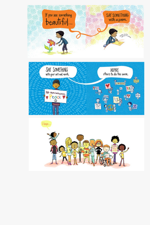 SAY SOMETHING! by Peter H. Reynolds
