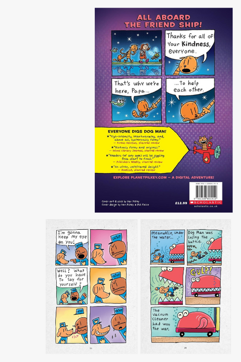DOG MAN #11: TWENTY THOUSAND FLEAS UNDER THE SEA by Dav Pilkey