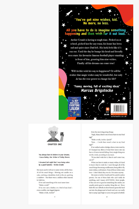 THE BOY WHOSE WISHES CAME TRUE by Helen Rutter