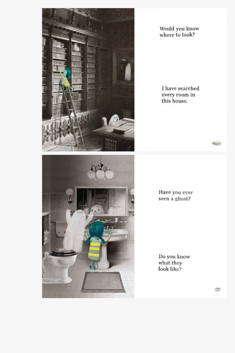 THERE'S A GHOST IN THIS HOUSE by Oliver Jeffers