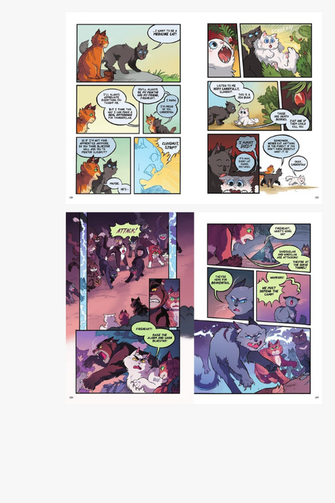 WARRIORS GRAPHIC NOVEL: THE PROPHECIES BEGIN #2 by Erin Hunter