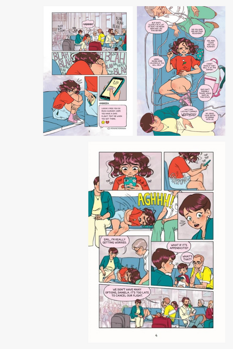 THE NEW GIRL: A GRAPHIC NOVEL by Cassandra Calin