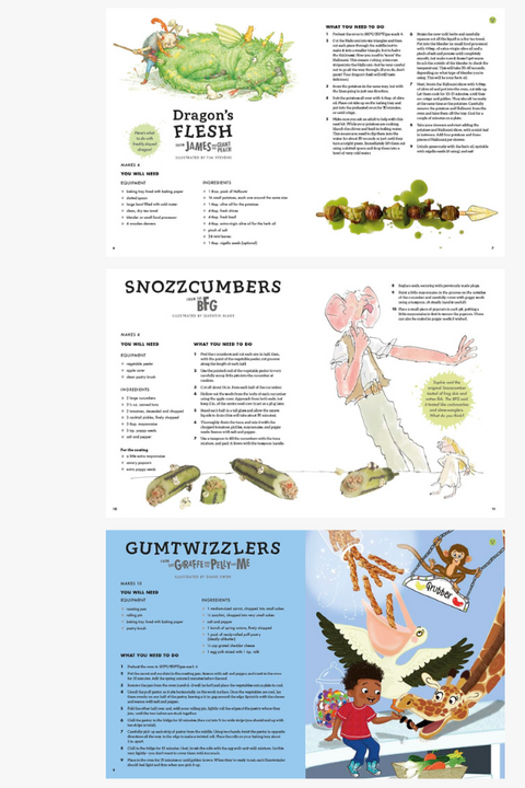 MARVELOUSLY REVOLTING RECIPES by Roald Dahl