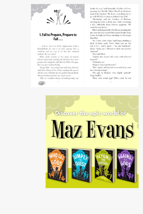 BEYOND THE ODYSSEY by Maz Evans