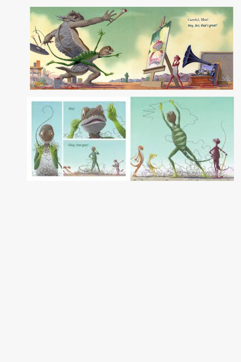 ART & MAX by David Wiesner