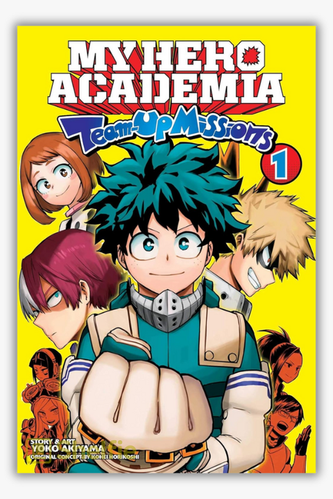 MY HERO ACADEMIA: TEAM-UP MISSIONS, VOL. 1 by Yoko Akiyama