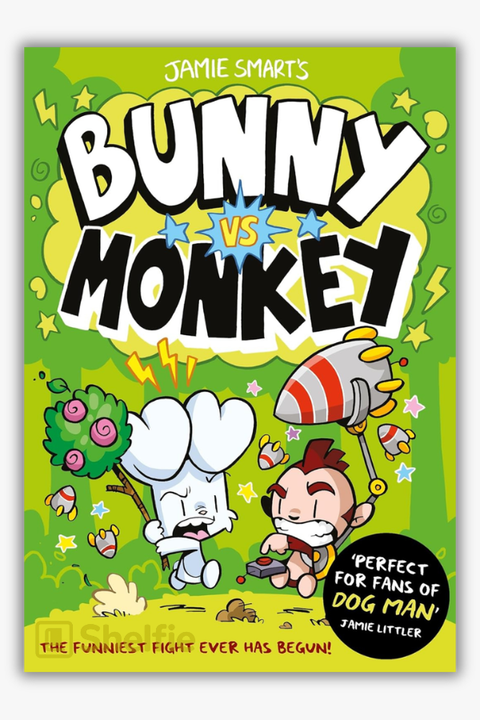 BUNNY VS MONKEY by Jamie Smart