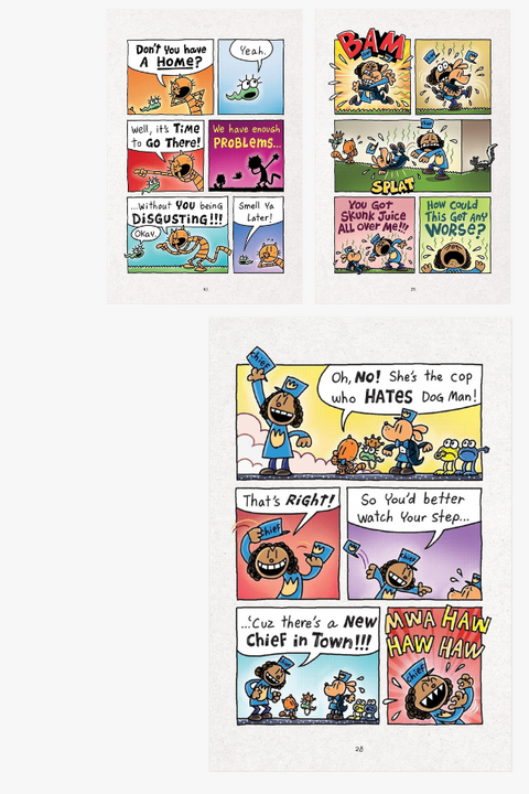 DOG MAN #12: THE SCARLET SHREDDER by Dav Pilkey