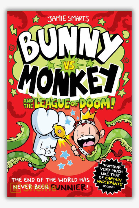 BUNNY VS MONKEY AND THE LEAGUE OF DOOM by Jamie Smart