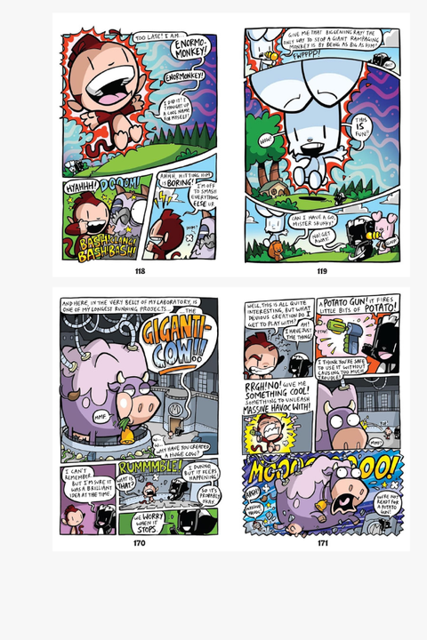 BUNNY VS MONKEY AND THE LEAGUE OF DOOM by Jamie Smart
