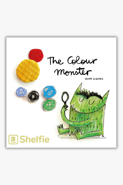 THE COLOUR MONSTER (Board Book) by Anna Llenas