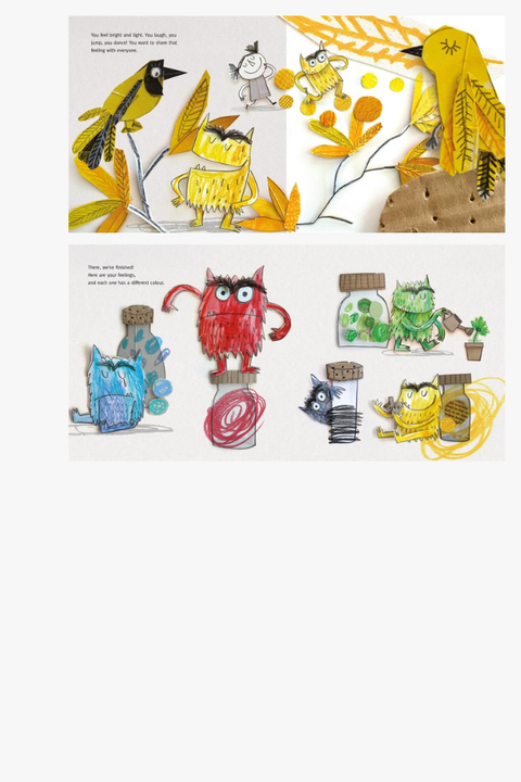 THE COLOUR MONSTER (Board Book) by Anna Llenas