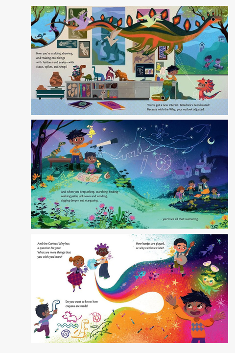 THE CURIOUS WHY by Angela DiTerlizzi