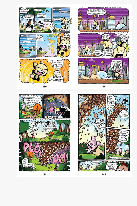 BUNNY VS MONKEY AND THE SUPERSONIC AYE-AYE! by Jamie Smart
