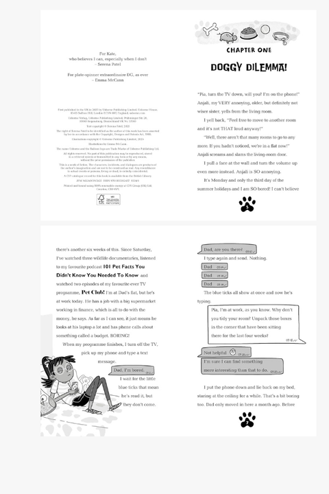 PIA'S PET CLUB: PUPPY PROBLEM by Serena Patel