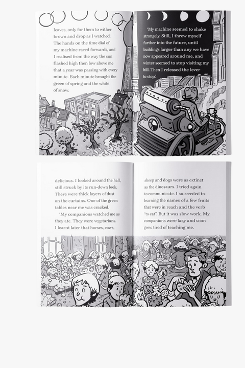 THE TIME MACHINE - H.G. WELLS - by Kellie Jones