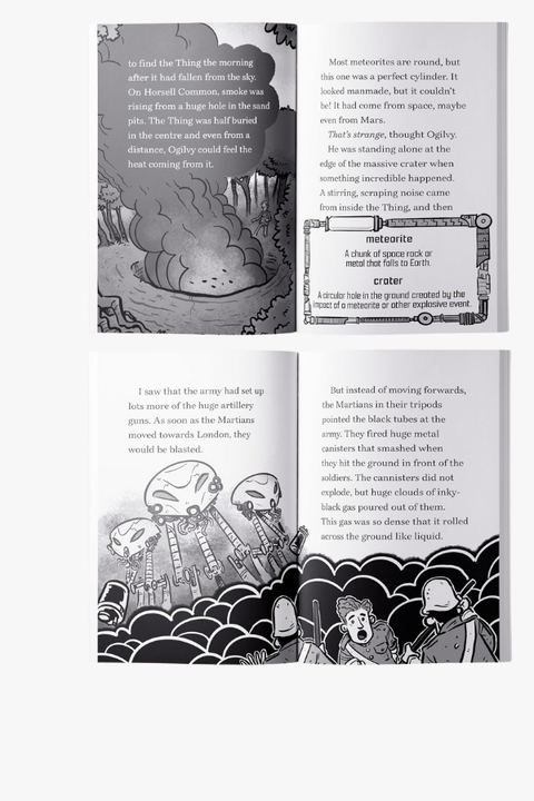 THE WAR OF THE WORLDS - H.G. WELLS - by Ned Hartley