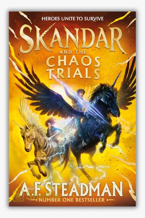 SKANDAR AND THE CHAOS TRIALS (Book #3) by A.F. Steadman