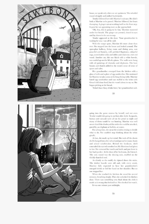 THE WHITE GIRAFFE (The White Giraffe Series #1) by Lauren St John