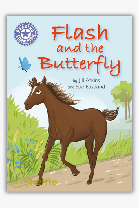 FLASH AND THE BUTTERFLY by Jill Atkins