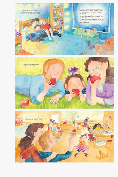 HEATHER HAS TWO MUMMIES by Lesléa Newman & Laura Cornell