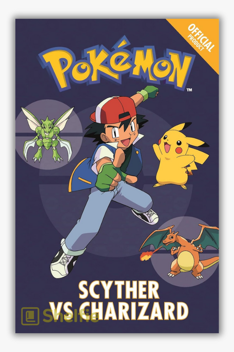 THE OFFICIAL POKÉMON FICTION #4 - SCYTHER VS CHARIZARD by Pokémon