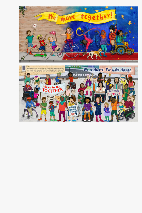 💗 WE MOVE TOGETHER by Kelly Fritsch, Anne McGuire & Eduardo Trejos